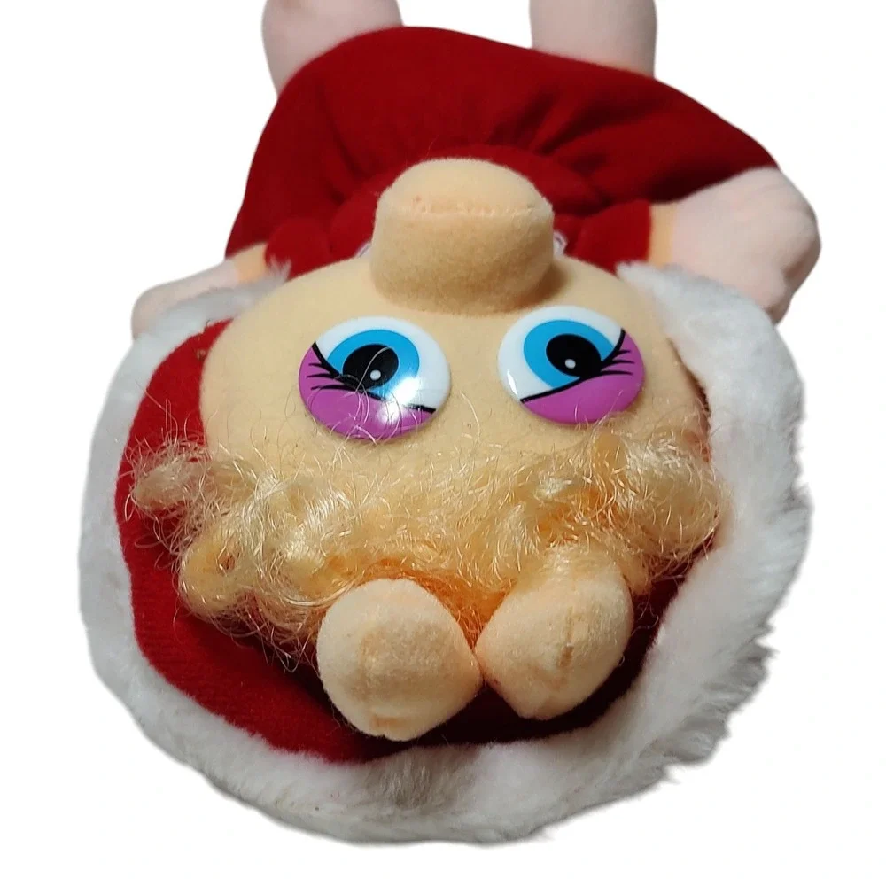 Vintage 1987 Henson Muppets Christmas Baby Miss Piggy Plush‎ Holiday Outfit